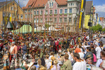 28.06.2026,  Frundsbergfest Mindelheim 2026, ein bekanntes Historisches-Fest im Unterallgäu mit tausenden Mitwirkenden. Die Kreisstadt Mindelheim kehrt für eine Woche ins Mittelalter zurück und feiert ihre historische Geschichte. Am heutigen Sonntag zieht sich der Historische Festzug durch die geschmückte Altstatdt. 