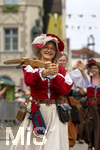 28.06.2026,  Frundsbergfest Mindelheim 2026, ein bekanntes Historisches-Fest im Unterallgäu mit tausenden Mitwirkenden. Die Kreisstadt Mindelheim kehrt für eine Woche ins Mittelalter zurück und feiert ihre historische Geschichte. Am heutigen Sonntag zieht sich der Historische Festzug durch die geschmückte Altstatdt. 