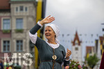 28.06.2026,  Frundsbergfest Mindelheim 2026, ein bekanntes Historisches-Fest im Unterallgäu mit tausenden Mitwirkenden. Die Kreisstadt Mindelheim kehrt für eine Woche ins Mittelalter zurück und feiert ihre historische Geschichte. Am heutigen Sonntag zieht sich der Historische Festzug durch die geschmückte Altstatdt. 