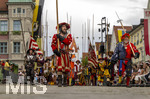 28.06.2026,  Frundsbergfest Mindelheim 2026, ein bekanntes Historisches-Fest im Unterallgäu mit tausenden Mitwirkenden. Die Kreisstadt Mindelheim kehrt für eine Woche ins Mittelalter zurück und feiert ihre historische Geschichte. Am heutigen Sonntag zieht sich der Historische Festzug durch die geschmückte Altstatdt. 