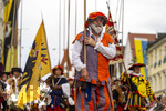 28.06.2026,  Frundsbergfest Mindelheim 2026, ein bekanntes Historisches-Fest im Unterallgäu mit tausenden Mitwirkenden. Die Kreisstadt Mindelheim kehrt für eine Woche ins Mittelalter zurück und feiert ihre historische Geschichte. Am heutigen Sonntag zieht sich der Historische Festzug durch die geschmückte Altstatdt. 