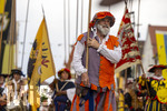 28.06.2026,  Frundsbergfest Mindelheim 2026, ein bekanntes Historisches-Fest im Unterallgäu mit tausenden Mitwirkenden. Die Kreisstadt Mindelheim kehrt für eine Woche ins Mittelalter zurück und feiert ihre historische Geschichte. Am heutigen Sonntag zieht sich der Historische Festzug durch die geschmückte Altstatdt. 