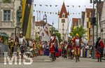 28.06.2026,  Frundsbergfest Mindelheim 2026, ein bekanntes Historisches-Fest im Unterallgäu mit tausenden Mitwirkenden. Die Kreisstadt Mindelheim kehrt für eine Woche ins Mittelalter zurück und feiert ihre historische Geschichte. Am heutigen Sonntag zieht sich der Historische Festzug durch die geschmückte Altstatdt. 