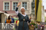 28.06.2026,  Frundsbergfest Mindelheim 2026, ein bekanntes Historisches-Fest im Unterallgäu mit tausenden Mitwirkenden. Die Kreisstadt Mindelheim kehrt für eine Woche ins Mittelalter zurück und feiert ihre historische Geschichte. Am heutigen Sonntag zieht sich der Historische Festzug durch die geschmückte Altstatdt. 