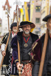28.06.2026,  Frundsbergfest Mindelheim 2026, ein bekanntes Historisches-Fest im Unterallgäu mit tausenden Mitwirkenden. Die Kreisstadt Mindelheim kehrt für eine Woche ins Mittelalter zurück und feiert ihre historische Geschichte. Am heutigen Sonntag zieht sich der Historische Festzug durch die geschmückte Altstatdt.  
