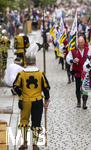28.06.2026,  Frundsbergfest Mindelheim 2026, ein bekanntes Historisches-Fest im Unterallgäu mit tausenden Mitwirkenden. Die Kreisstadt Mindelheim kehrt für eine Woche ins Mittelalter zurück und feiert ihre historische Geschichte. Am heutigen Sonntag zieht sich der Historische Festzug durch die geschmückte Altstatdt.  