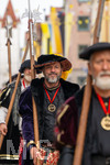 28.06.2026,  Frundsbergfest Mindelheim 2026, ein bekanntes Historisches-Fest im Unterallgäu mit tausenden Mitwirkenden. Die Kreisstadt Mindelheim kehrt für eine Woche ins Mittelalter zurück und feiert ihre historische Geschichte. Am heutigen Sonntag zieht sich der Historische Festzug durch die geschmückte Altstatdt.  