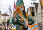 28.06.2026,  Frundsbergfest Mindelheim 2026, ein bekanntes Historisches-Fest im Unterallgäu mit tausenden Mitwirkenden. Die Kreisstadt Mindelheim kehrt für eine Woche ins Mittelalter zurück und feiert ihre historische Geschichte. Am heutigen Sonntag zieht sich der Historische Festzug durch die geschmückte Altstatdt.  