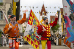 28.06.2026,  Frundsbergfest Mindelheim 2026, ein bekanntes Historisches-Fest im Unterallgäu mit tausenden Mitwirkenden. Die Kreisstadt Mindelheim kehrt für eine Woche ins Mittelalter zurück und feiert ihre historische Geschichte. Am heutigen Sonntag zieht sich der Historische Festzug durch die geschmückte Altstatdt.  