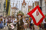 28.06.2026,  Frundsbergfest Mindelheim 2026, ein bekanntes Historisches-Fest im Unterallgäu mit tausenden Mitwirkenden. Die Kreisstadt Mindelheim kehrt für eine Woche ins Mittelalter zurück und feiert ihre historische Geschichte. Am heutigen Sonntag zieht sich der Historische Festzug durch die geschmückte Altstatdt.  
