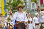28.06.2026,  Frundsbergfest Mindelheim 2026, ein bekanntes Historisches-Fest im Unterallgäu mit tausenden Mitwirkenden. Die Kreisstadt Mindelheim kehrt für eine Woche ins Mittelalter zurück und feiert ihre historische Geschichte. Am heutigen Sonntag zieht sich der Historische Festzug durch die geschmückte Altstatdt.  