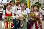 28.06.2026,  Frundsbergfest Mindelheim 2026, ein bekanntes Historisches-Fest im Unterallgäu mit tausenden Mitwirkenden. Die Kreisstadt Mindelheim kehrt für eine Woche ins Mittelalter zurück und feiert ihre historische Geschichte. Am heutigen Sonntag zieht sich der Historische Festzug durch die geschmückte Altstatdt.  