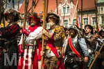 28.06.2026,  Frundsbergfest Mindelheim 2026, ein bekanntes Historisches-Fest im Unterallgäu mit tausenden Mitwirkenden. Die Kreisstadt Mindelheim kehrt für eine Woche ins Mittelalter zurück und feiert ihre historische Geschichte. Am heutigen Sonntag zieht sich der Historische Festzug durch die geschmückte Altstatdt.  