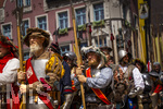 28.06.2026,  Frundsbergfest Mindelheim 2026, ein bekanntes Historisches-Fest im Unterallgäu mit tausenden Mitwirkenden. Die Kreisstadt Mindelheim kehrt für eine Woche ins Mittelalter zurück und feiert ihre historische Geschichte. Am heutigen Sonntag zieht sich der Historische Festzug durch die geschmückte Altstatdt.  