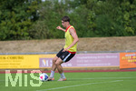 29.06.2026, Bad Wörishofen, Deutschland, Swiss Football League, SFL 2026/2027, Der FC Vaduz startet mit der ersten Trainingseinheit in sein Sommertrainingslager in Bad Wörishofen (Unterallgäu). Der Verein bereitet sich dort auf die Saison 2026/2027 vor. Alessio Hasler (FC Vaduz)