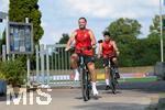 29.06.2026, Bad Wörishofen, Deutschland, Swiss Football League, SFL 2026/2027, Der FC Vaduz startet mit der ersten Trainingseinheit in sein Sommertrainingslager in Bad Wörishofen (Unterallgäu). Der Verein bereitet sich dort auf die Saison 2026/2027 vor. Liridon Berisha (FC Vaduz), Stephan Seiler (FC Vaduz)