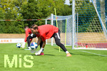 29.06.2026, Bad Wörishofen, Deutschland, Swiss Football League, SFL 2026/2027, Der FC Vaduz startet mit der ersten Trainingseinheit in sein Sommertrainingslager in Bad Wörishofen (Unterallgäu). Der Verein bereitet sich dort auf die Saison 2026/2027 vor. Leon Schaffran (FC Vaduz)