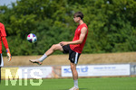 29.06.2026, Bad Wörishofen, Deutschland, Swiss Football League, SFL 2026/2027, Der FC Vaduz startet mit der ersten Trainingseinheit in sein Sommertrainingslager in Bad Wörishofen (Unterallgäu). Der Verein bereitet sich dort auf die Saison 2026/2027 vor. Alessio Hasler (FC Vaduz)