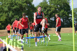 29.06.2026, Bad Wörishofen, Deutschland, Swiss Football League, SFL 2026/2027, Der FC Vaduz startet mit der ersten Trainingseinheit in sein Sommertrainingslager in Bad Wörishofen (Unterallgäu). Der Verein bereitet sich dort auf die Saison 2026/2027 vor. Marcel Monsberger (FC Vaduz)