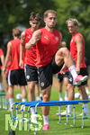 29.06.2026, Bad Wörishofen, Deutschland, Swiss Football League, SFL 2026/2027, Der FC Vaduz startet mit der ersten Trainingseinheit in sein Sommertrainingslager in Bad Wörishofen (Unterallgäu). Der Verein bereitet sich dort auf die Saison 2026/2027 vor. Mischa Eberhard (FC Vaduz)