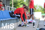 29.06.2026, Bad Wörishofen, Deutschland, Swiss Football League, SFL 2026/2027, Der FC Vaduz startet mit der ersten Trainingseinheit in sein Sommertrainingslager in Bad Wörishofen (Unterallgäu). Der Verein bereitet sich dort auf die Saison 2026/2027 vor. Nico Föllmi (FC Vaduz)