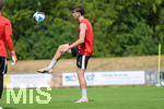 29.06.2026, Bad Wörishofen, Deutschland, Swiss Football League, SFL 2026/2027, Der FC Vaduz startet mit der ersten Trainingseinheit in sein Sommertrainingslager in Bad Wörishofen (Unterallgäu). Der Verein bereitet sich dort auf die Saison 2026/2027 vor. Alessio Hasler (FC Vaduz)
