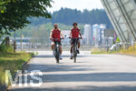29.06.2026, Bad Wörishofen, Deutschland, Swiss Football League, SFL 2026/2027, Der FC Vaduz startet mit der ersten Trainingseinheit in sein Sommertrainingslager in Bad Wörishofen (Unterallgäu). Der Verein bereitet sich dort auf die Saison 2026/2027 vor. Liridon Berisha (FC Vaduz), Ranjan Neelakandan (FC Vaduz)