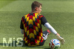29.06.2026, Fussball Weltmeisterschaft 2026 in den USA, Sechzehntelfinale, Deutschland - Paraguay, im Gillette Stadium (Boston (Foxborough)), Torwart Alexander Nübel (Deutschland) beim Aufwärmen 


