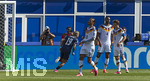 29.06.2026, Fussball Weltmeisterschaft 2026 in den USA, Sechzehntelfinale, Deutschland - Paraguay, im Gillette Stadium (Boston (Foxborough)),  Tor durch Julio Enciso (li, Paraguay), Leroy Sane (Deutschland), Jonathan Tah (Deutschland), Joshua Kimmich (Deutschland) schauen ihm konsterniert nach 



