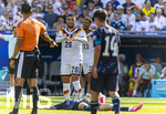 29.06.2026, Fussball Weltmeisterschaft 2026 in den USA, Sechzehntelfinale, Deutschland - Paraguay, im Gillette Stadium (Boston (Foxborough)), Deniz Undav (Deutschland) unzufrieden.

