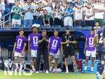 29.06.2026, Fussball Weltmeisterschaft 2026 in den USA, Sechzehntelfinale, Deutschland - Paraguay, im Gillette Stadium (Boston (Foxborough)), Bundestrainer Julian Nagelsmann (mitte, Deutschland) am Spielfeldrand in Rage. Mit Angelo Stiller (Deutschland), David Raum (Deutschland), Nico Schlotterbeck (Deutschland), Alexander Pavlovic (Deutschland) 

