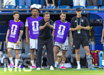 29.06.2026, Fussball Weltmeisterschaft 2026 in den USA, Sechzehntelfinale, Deutschland - Paraguay, im Gillette Stadium (Boston (Foxborough)), Bundestrainer Julian Nagelsmann (mitte, Deutschland) am Spielfeldrand in Rage. Mit Angelo Stiller (Deutschland), David Raum (Deutschland), Nico Schlotterbeck (Deutschland) 

