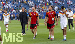 29.06.2026, Fussball Weltmeisterschaft 2026 in den USA, Sechzehntelfinale, Deutschland - Paraguay, im Gillette Stadium (Boston (Foxborough)), Die Deutsche Mannschaft ist im Elfmeterschiessen aus dem Turnier geflogen. v.li: Nadiem Amiri (Deutschland),  Bundestrainer Julian Nagelsmann (Deutschland), Athletiktrainer Krunoslav Banovcic, Alexander Pavlovic (Deutschland)  enttäuschter Abgang.


