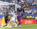 29.06.2026, Fussball Weltmeisterschaft 2026 in den USA, Sechzehntelfinale, Deutschland - Paraguay, im Gillette Stadium (Boston (Foxborough)),  Nick Woltemade (Deutschland) gegen Torwart Orlando Gill  (Paraguay) 


