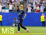 29.06.2026, Fussball Weltmeisterschaft 2026 in den USA, Sechzehntelfinale, Deutschland - Paraguay, im Gillette Stadium (Boston (Foxborough)), Elfmeterschiessen nach Verlängerung, Matias Galarza (Paraguay) Jubel, jubelt, jubelnd, Freude, freut sich, Emotion, Torjubel, feiert, feiern, Sieg, feiernd, Emotionen,  


