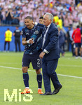 29.06.2026, Fussball Weltmeisterschaft 2026 in den USA, Sechzehntelfinale, Deutschland - Paraguay, im Gillette Stadium (Boston (Foxborough)), Elfmeterschiessen nach Verlängerung, von links:  Gustavo Velazquez und Trainer Gustavo Aldfaro  (Paraguay) schlussjubel.



