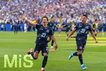 29.06.2026, Fussball Weltmeisterschaft 2026 in den USA, Sechzehntelfinale, Deutschland - Paraguay, im Gillette Stadium (Boston (Foxborough)), Elfmeterschiessen nach Verlängerung, Jubelo bei den Sieger, Matias Galarza, Braian Ojeda  (Paraguay) 


