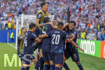 29.06.2026, Fussball Weltmeisterschaft 2026 in den USA, Sechzehntelfinale, Deutschland - Paraguay, im Gillette Stadium (Boston (Foxborough)), Elfmeterschiessen nach Verlängerung, Jubelo bei den Sieger,



