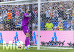 29.06.2026, Fussball Weltmeisterschaft 2026 in den USA, Sechzehntelfinale, Deutschland - Paraguay, im Gillette Stadium (Boston (Foxborough)), Elfmeterschiessen nach Verlängerung,  Torwart Orlando Gill  (Paraguay) jubelt 


