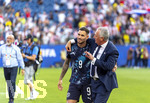 29.06.2026, Fussball Weltmeisterschaft 2026 in den USA, Sechzehntelfinale, Deutschland - Paraguay, im Gillette Stadium (Boston (Foxborough)), Elfmeterschiessen nach Verlängerung, Antonio Sanabria  (Paraguay) mit Trainer Gustavo Alfaro  (Paraguay) 


