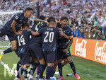 29.06.2026, Fussball Weltmeisterschaft 2026 in den USA, Sechzehntelfinale, Deutschland - Paraguay, im Gillette Stadium (Boston (Foxborough)), Elfmeterschiessen nach Verlängerung, Jubelo bei den Sieger,



