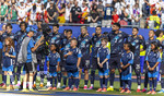 29.06.2026, Fussball Weltmeisterschaft 2026 in den USA, Sechzehntelfinale, Deutschland - Paraguay, im Gillette Stadium (Boston (Foxborough)),  Aufstellung der Spieler von paraguay


