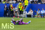 29.06.2026, Fussball Weltmeisterschaft 2026 in den USA, Sechzehntelfinale, Deutschland - Paraguay, im Gillette Stadium (Boston (Foxborough)),  Torwart Orlando Gill  (Paraguay) am Boden 


