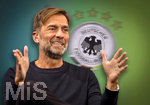 ACHTUNG FOTOMONTAGE! 03.072026, Fussball Nationalmannschaft Deutschland, Trainerbeben beim DFB, nach dem schlechten abschneiden bei der WM in den USA gibt es heiße Gerüchte um einen eventuellen Nachfolger von Bundestrainer Julian Nagelsmann (Deutschland): Ex-Liverpool-Trainer Jürgen Klopp (Deutschland, Foto Montage) wird als aussichtsreichtser Kandidat für den Bundestrainer-Job gehandelt. (Bildmontage)
