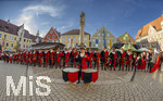 03.07.2026,  Frundsbergfest Mindelheim 2026, Historisches-Fest im Unterallgäu mit tausenden Mitwirkenden. Die Kreisstadt Mindelheim kehrt für eine Woche ins Mittelalter zurück und feiert ihre historische Geschichte. Stimmungsvolles Altstadtfest und Lagerleben in den Gassen und Strassen.  Fanfarenbläser