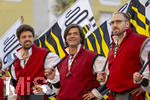 03.07.2026,  Frundsbergfest Mindelheim 2026, Historisches-Fest im Unterallgäu mit tausenden Mitwirkenden. Die Kreisstadt Mindelheim kehrt für eine Woche ins Mittelalter zurück und feiert ihre historische Geschichte. Stimmungsvolles Altstadtfest und Lagerleben in den Gassen und Strassen. Fahnenschwinger Mindelheim