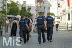 03.07.2026,  Frundsbergfest Mindelheim 2026, Historisches-Fest im Unterallgäu mit tausenden Mitwirkenden. Die Kreisstadt Mindelheim kehrt für eine Woche ins Mittelalter zurück um ihre historische Geschichte zu feiern.  Polizei sorgt für Sicherheit 