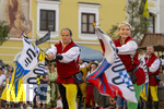 03.07.2026,  Frundsbergfest Mindelheim 2026, Historisches-Fest im Unterallgäu mit tausenden Mitwirkenden. Die Kreisstadt Mindelheim kehrt für eine Woche ins Mittelalter zurück um ihre historische Geschichte zu feiern.  Mindelheimer Fahnenschwinger 