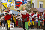03.07.2026,  Frundsbergfest Mindelheim 2026, Historisches-Fest im Unterallgäu mit tausenden Mitwirkenden. Die Kreisstadt Mindelheim kehrt für eine Woche ins Mittelalter zurück um ihre historische Geschichte zu feiern.  Mindelheimer Fahnenschwinger 