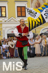 03.07.2026,  Frundsbergfest Mindelheim 2026, Historisches-Fest im Unterallgäu mit tausenden Mitwirkenden. Die Kreisstadt Mindelheim kehrt für eine Woche ins Mittelalter zurück um ihre historische Geschichte zu feiern.  Mindelheimer Fahnenschwinger 
